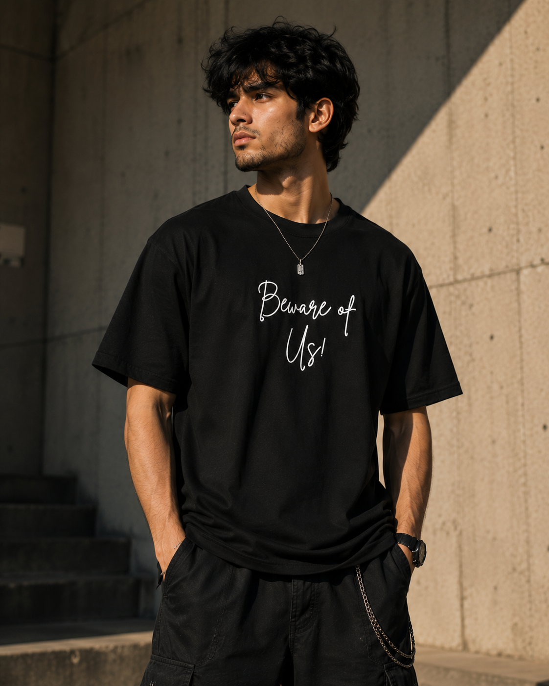 WILD TIGER OVERSIZED T-SHIRT