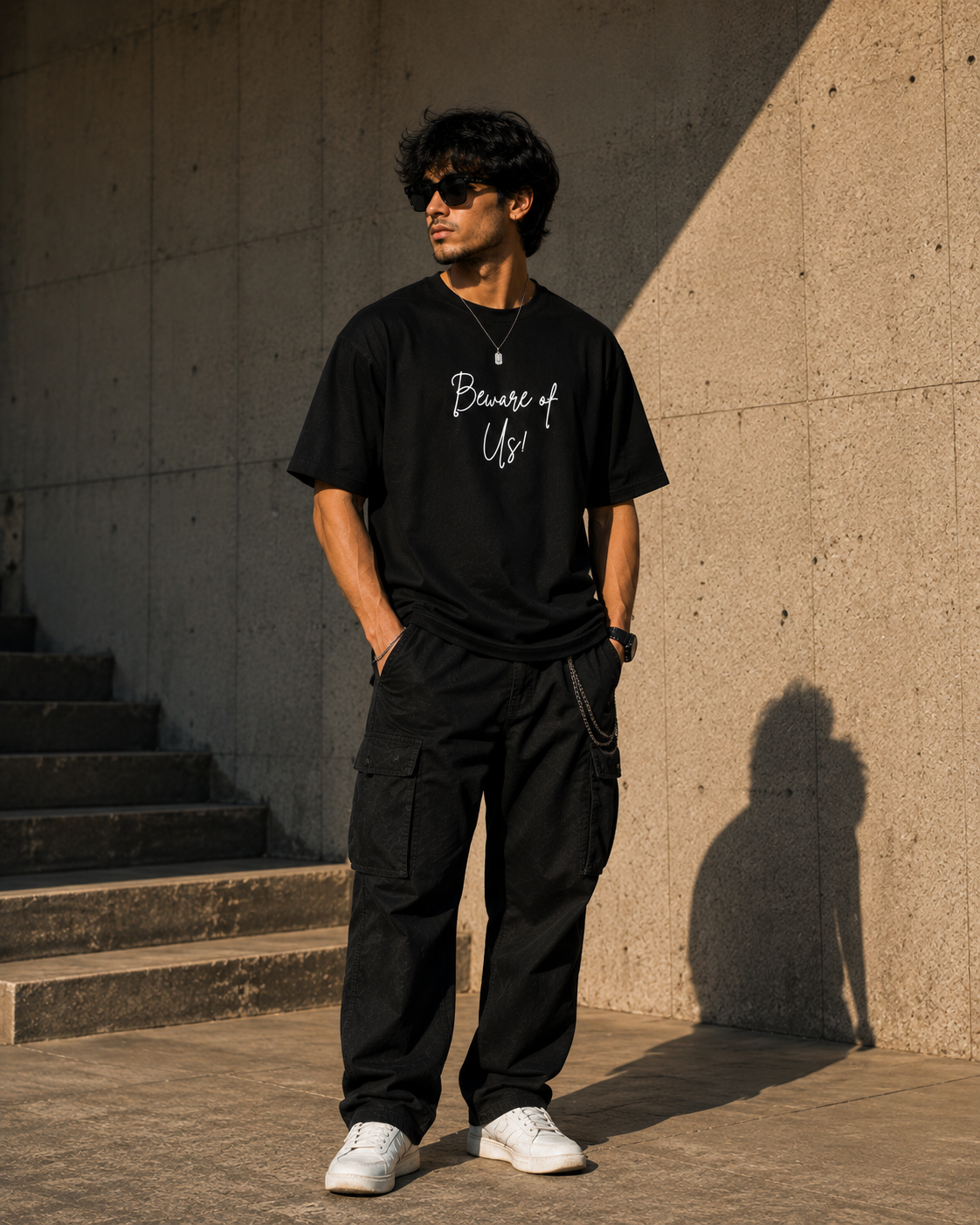 WILD TIGER OVERSIZED T-SHIRT