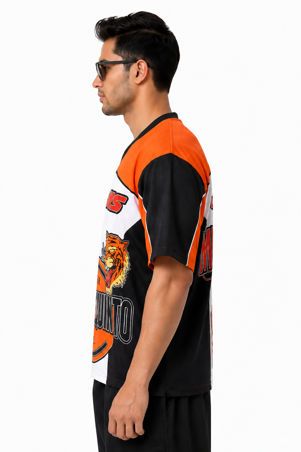 MONTEQUINTO Tiger Oversized Sports T-Shirt