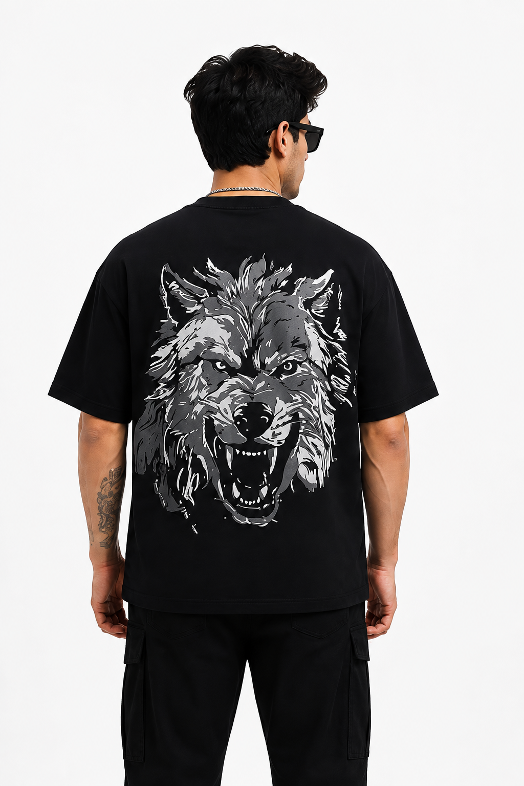 MONTEQUINTO Tiger Oversized T-Shirt