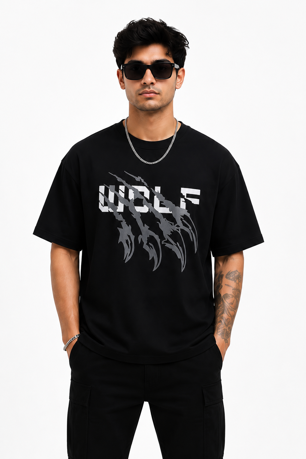 MONTEQUINTO Tiger Oversized T-Shirt