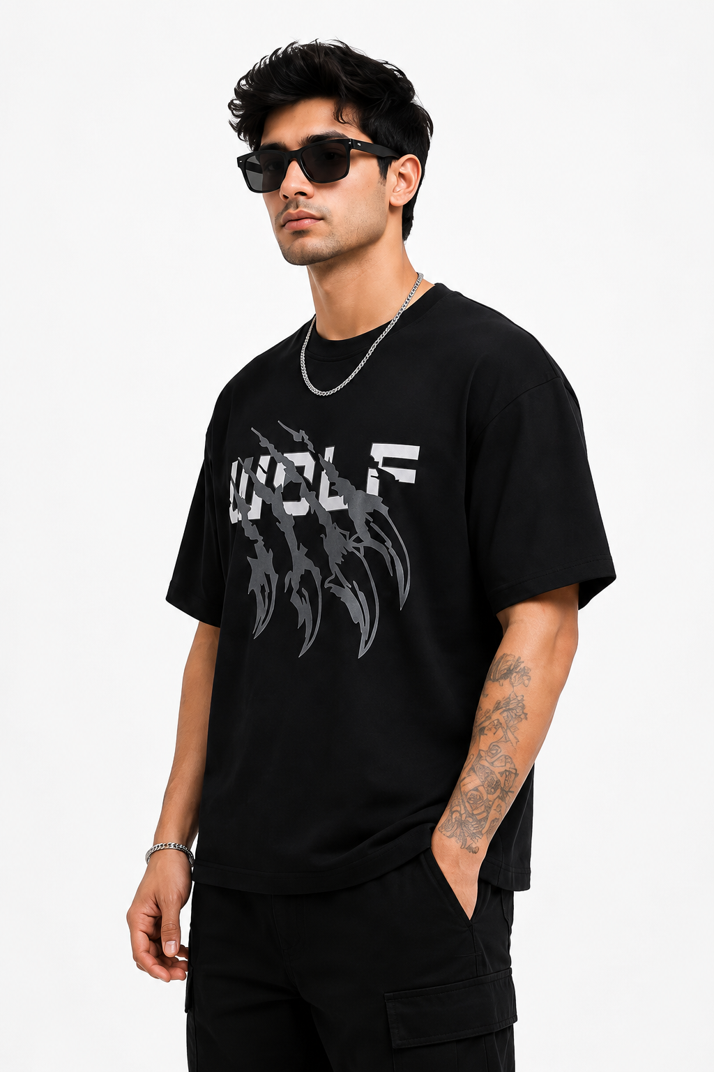 MONTEQUINTO Tiger Oversized T-Shirt